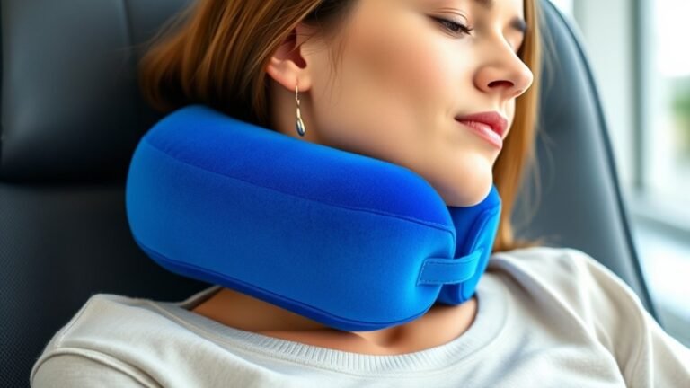 proper neck pillow placement
