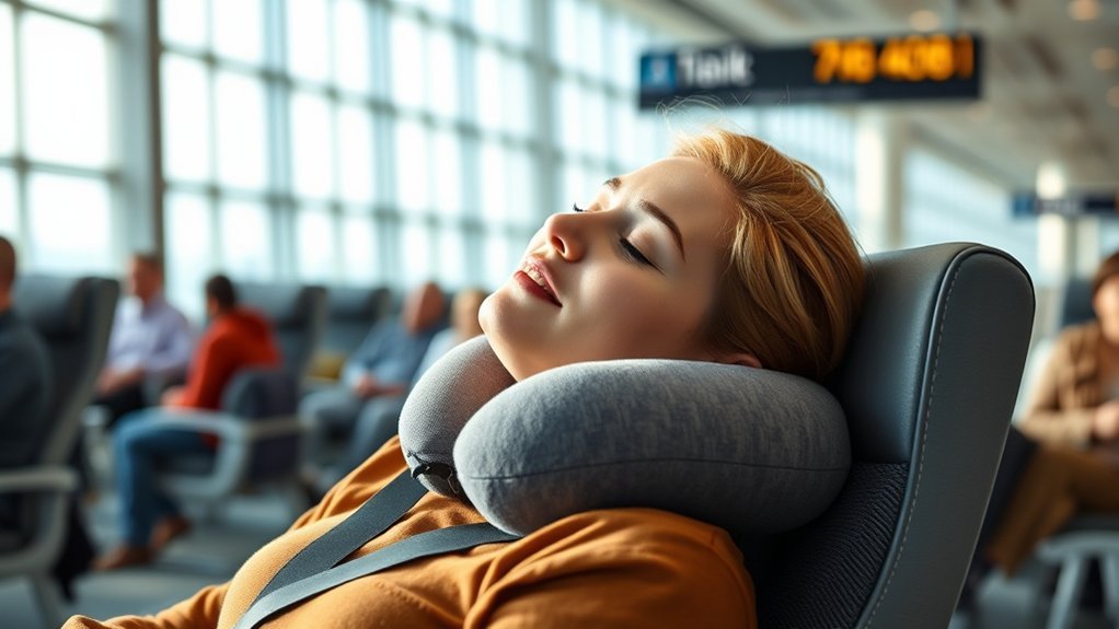 How to Use a Travel Pillow for Airport Naps proper travel pillow positioning