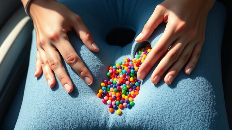 refill microbead travel pillow