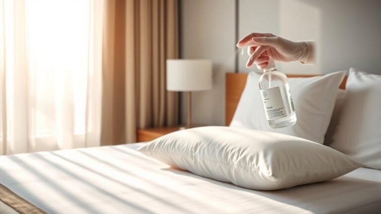 sanitize hotel travel pillow