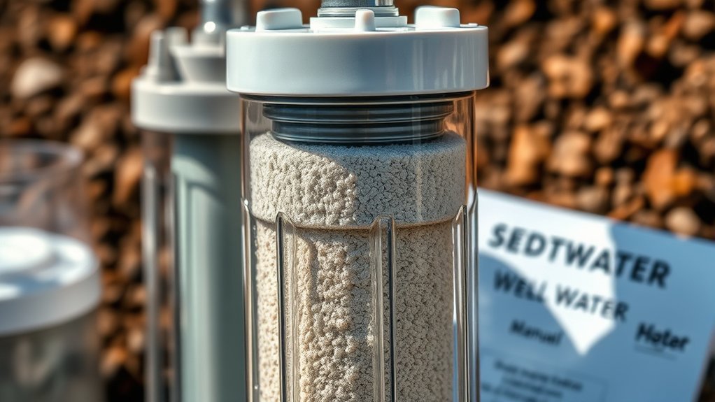 sediment filter selection factors