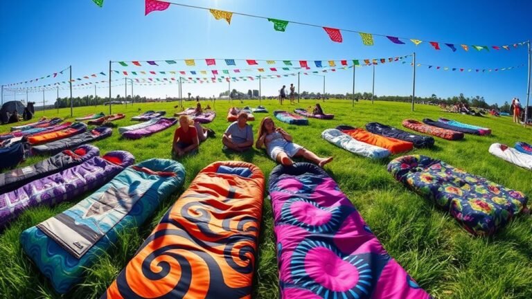 top festival sleeping bags