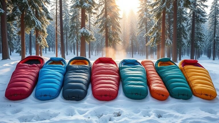 top rated cold weather sleeping bags
