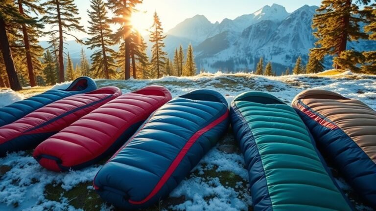 top rated cold weather sleeping bags