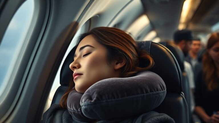 travel neck pillow safety