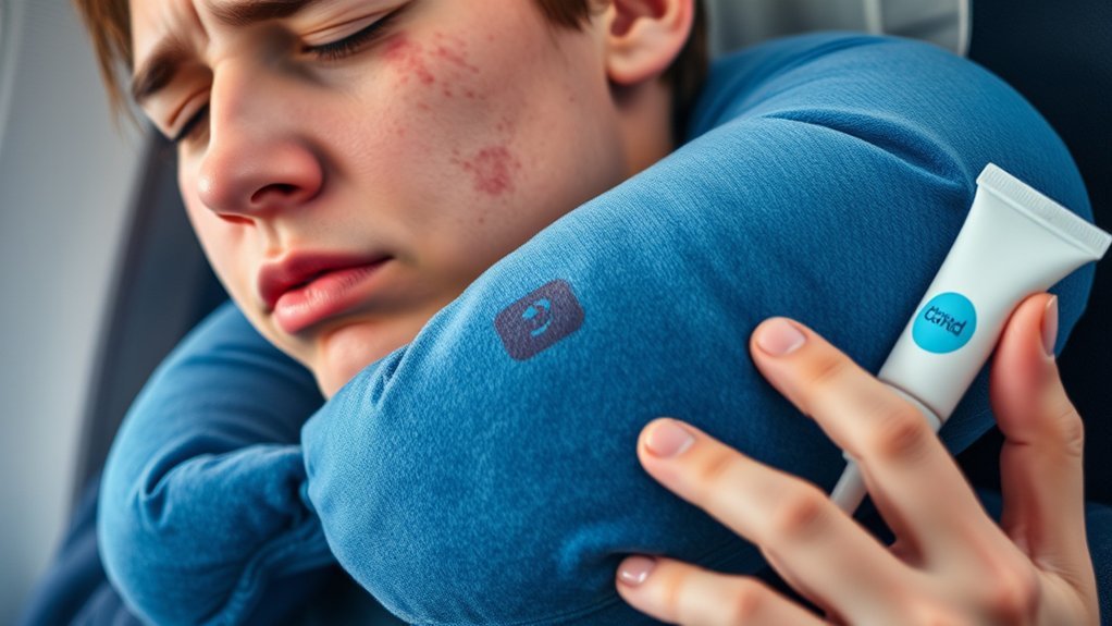 travel pillow allergy issues