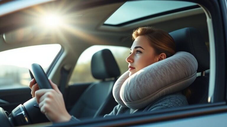 travel pillow driving safety