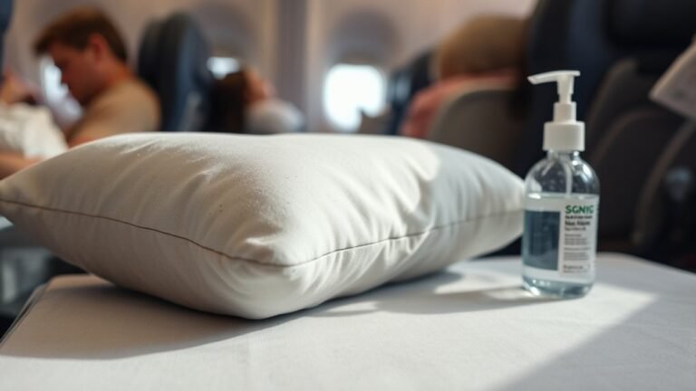 travel pillow germ precautions