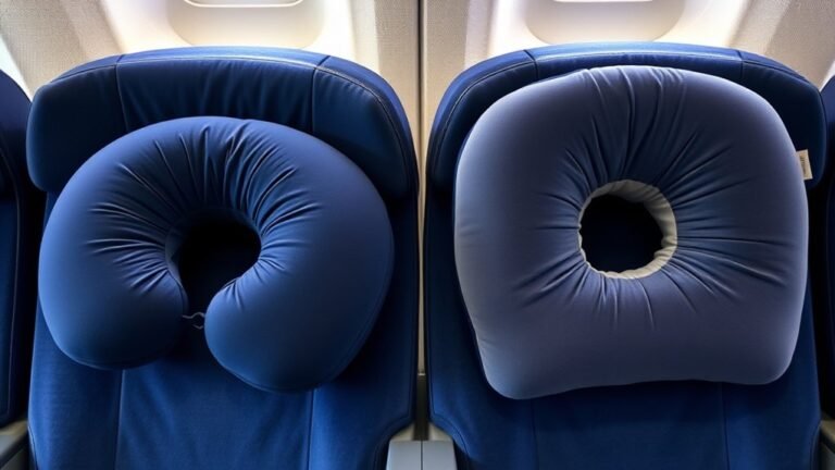 travel pillow shape comparison