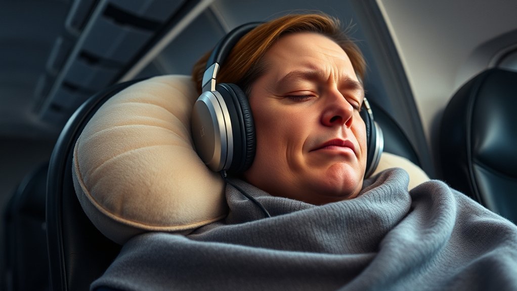 Travel Pillow Makes Earbuds or Headphones Uncomfortable: What to Do travel pillows and headphones discomfort