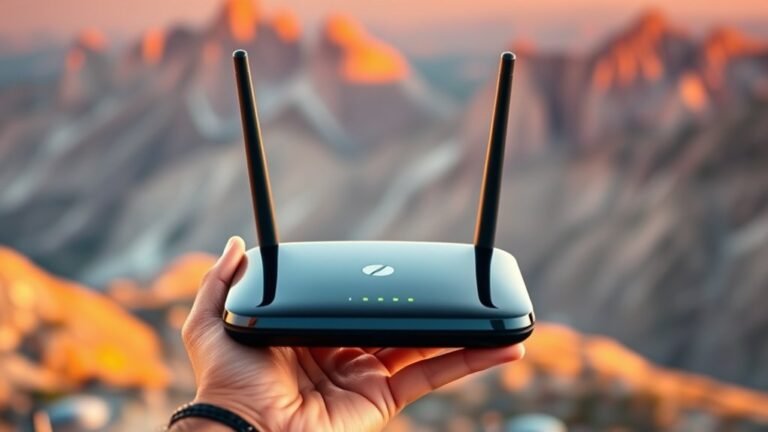 travel routers with antennas