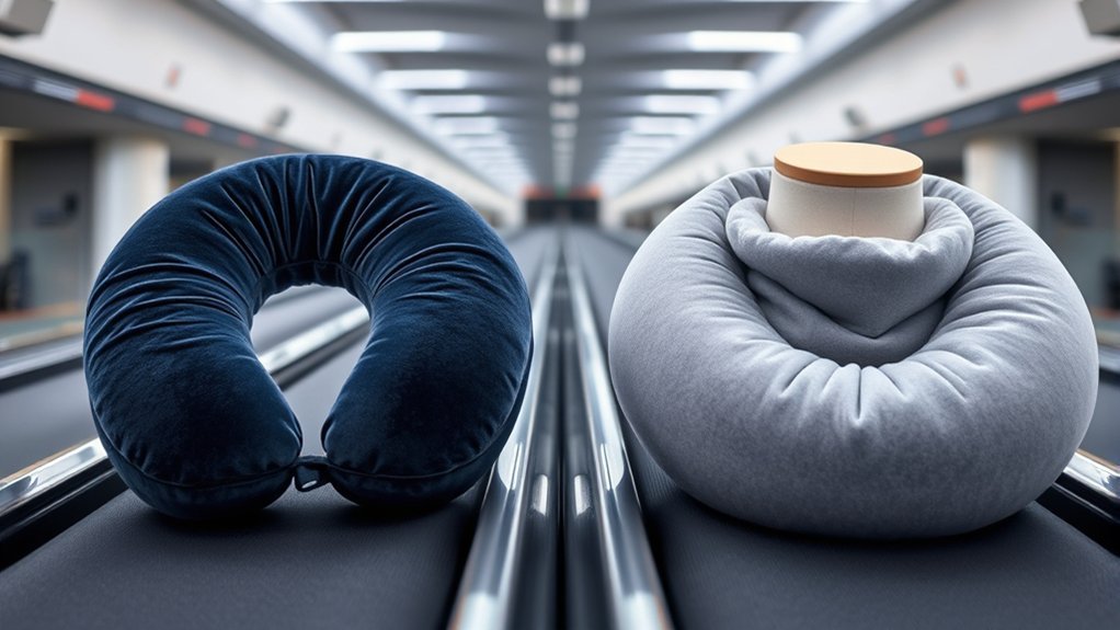 u shaped travel pillow advantages