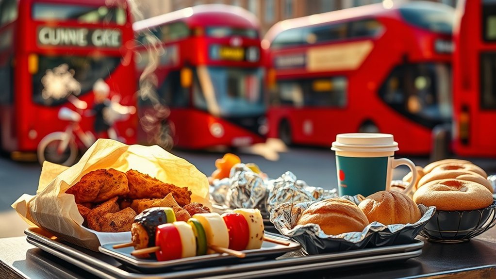 Food Budget Cad In London While Travellimng: Everything You Need to Know selection of affordable meals available in London