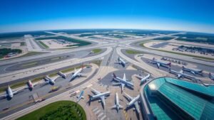 airline hub information overview