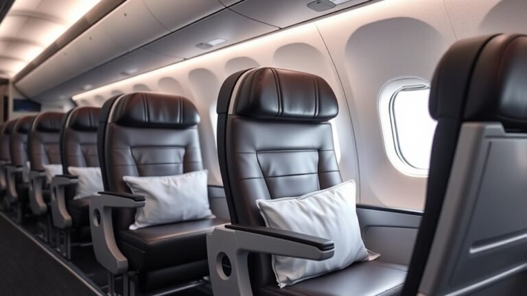 airline seat width comparison