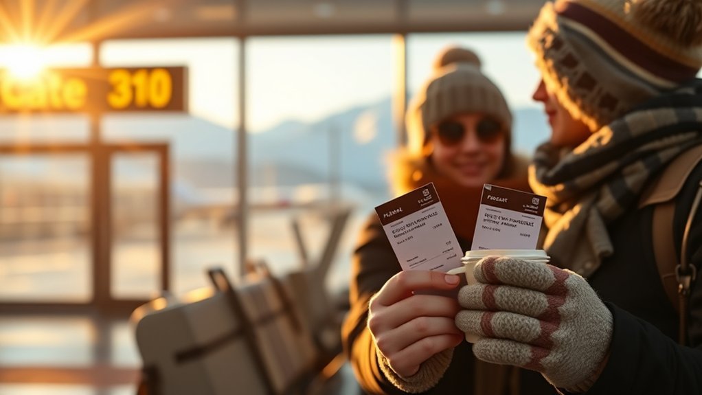 Traveler checking Alaska companion fare eligibility on a laptop