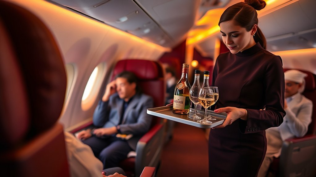 Qatar Airways alcohol service during Ramadan