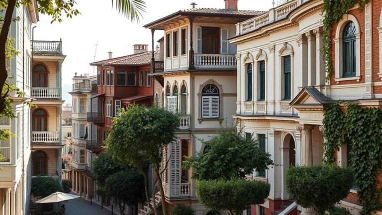 architectural diversity in buyukada