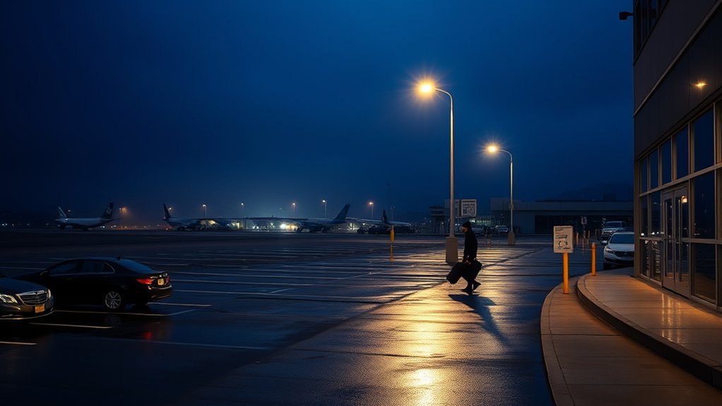 Sfo 4Am In The Morning: Everything You Need to Know Quiet early morning departure gate at SFO airport before 5 AM flight boarding