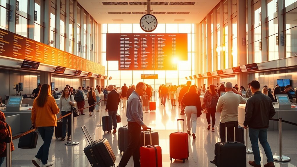 How Early to Arrive at the Airport: Complete Guide International travelers arriving at the airport three hours before departure