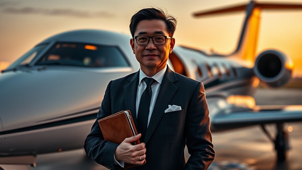 K.W. Chang commercial pilot and aircraft maintenance credentials