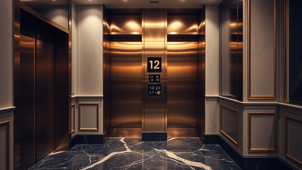 Do Hotels.Skip Out Pn 13 Floors: Complete Hotel Guide Hotel elevator panel illustrating the omission of floor number 13