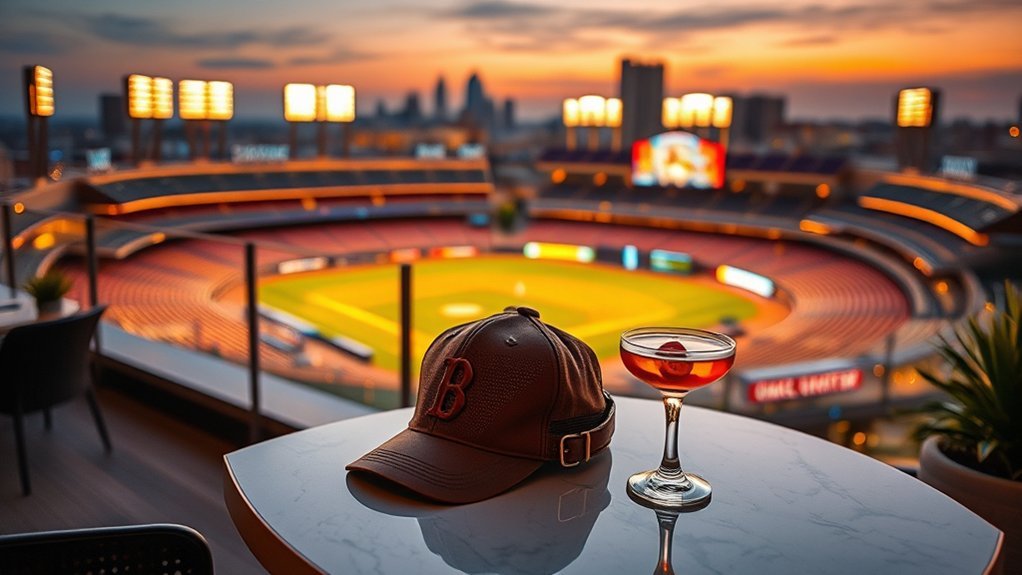 Baseball-themed hotel experience near an MLB ballpark