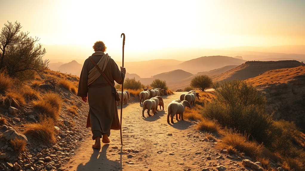 How Long Travel The Shepherd Said to One Distance: Routes & Travel Guide Ancient traveler crossing biblical terrain during a day’s journey