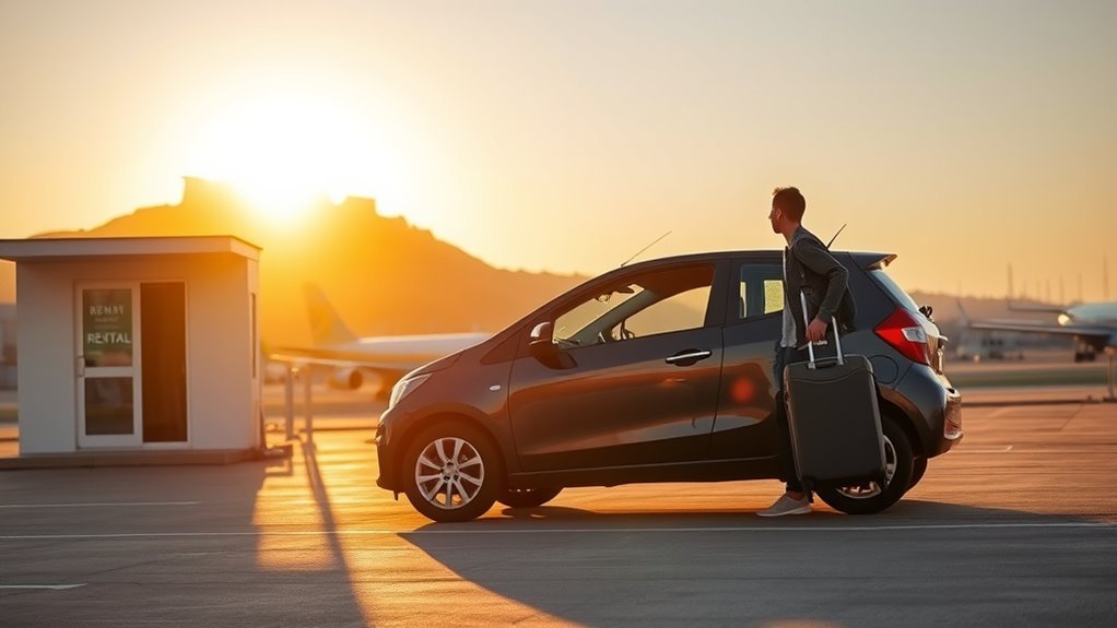 Greece Athens Getting A Really Early Car For Th...: Everything You Need to Know Traveler comparing and booking a rental car for an Athens trip