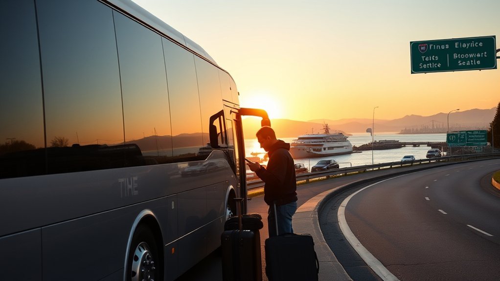 Booking a Port Angeles to Seattle bus ticket online