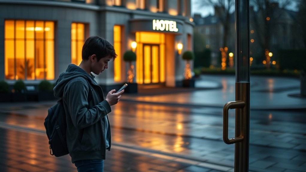 Teenager attempting to check into a hotel room at age 16 in the UK