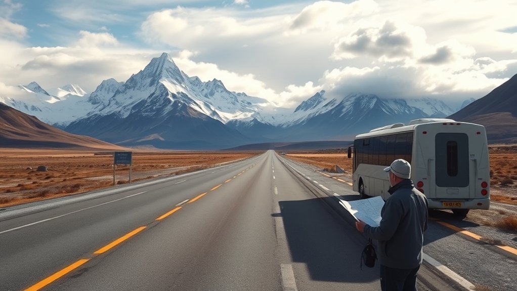 Planning Patagonia border crossings, buses, flights, and rental cars