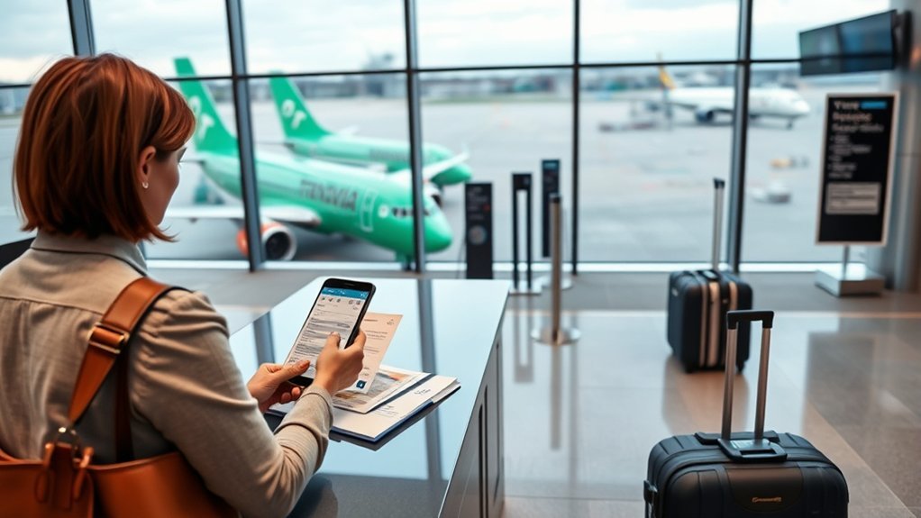 traveler booking a Transavia low-cost airline flight directly online