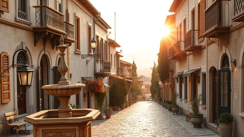 Historic wooden houses and walkable streets in Arnavutköy, Istanbul
