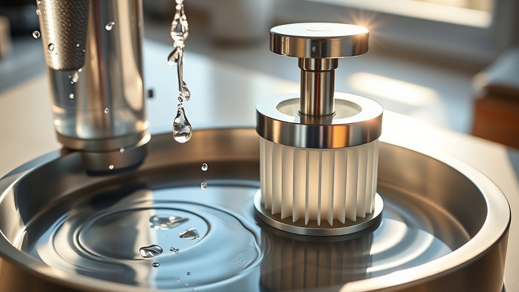 Cat Filter For Cat Fountains At Home: Everything You Need to Know Cat drinking circulating water from a clean filtered fountain