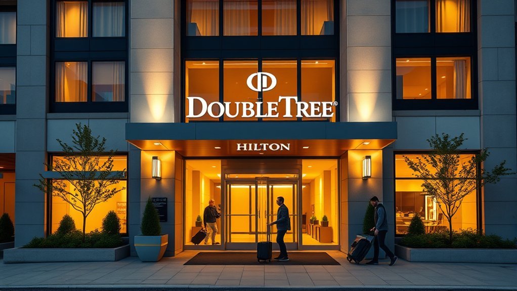 Double Tree Hotels Are Marriot Brand: Complete Hotel Guide DoubleTree by Hilton guest room representing an upscale full-service hotel stay
