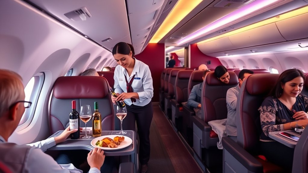 Does Qatervairlines Serve Alchol: Everything You Need to Know Complimentary wine, beer, and spirits served in Qatar Airways Economy Class