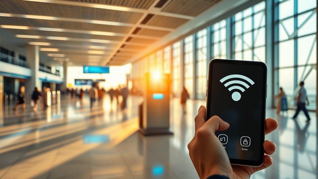 Connecting a device to CUN Wi-Fi at Cancun Airport