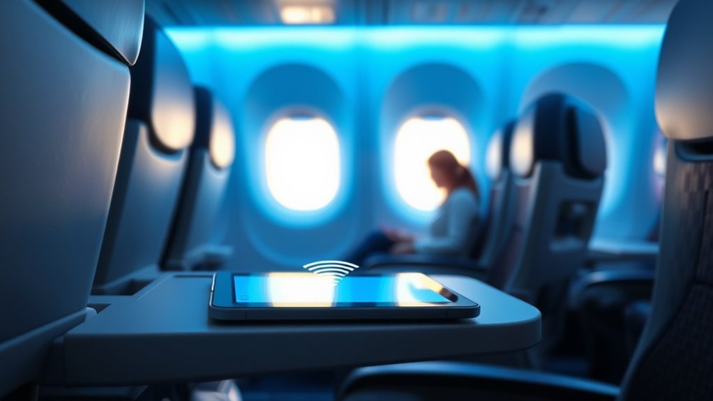 Connecting a device to Asiana OZ Wi-Fi on an A350