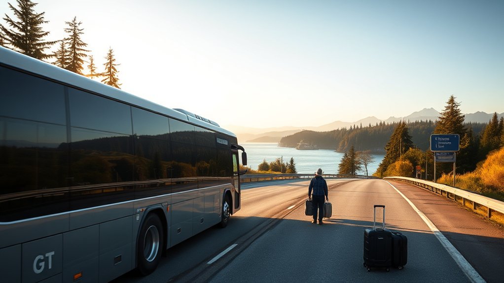 Port Angeles to Seattle bus and ferry travel options