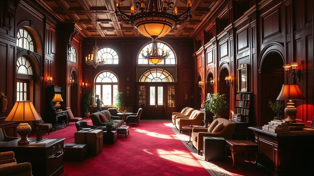 Historic Crescent Hotel associated with performers and artists in Eureka Springs
