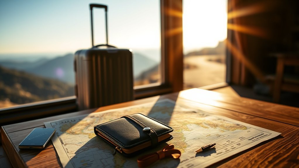 Traveler researching authentic destination, hotel, food, and activity ideas