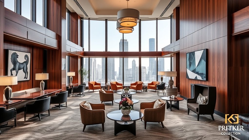 Hotels De Pritzker: Complete Hotel Guide luxury hotel lobby representing Pritzker-linked hospitality brands