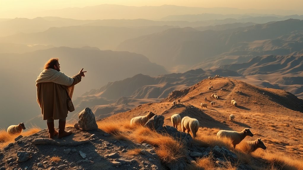 How Long Travel The Shepherd Said to One Distance: Routes & Travel Guide Ancient travelers walking a road with varied daily distances
