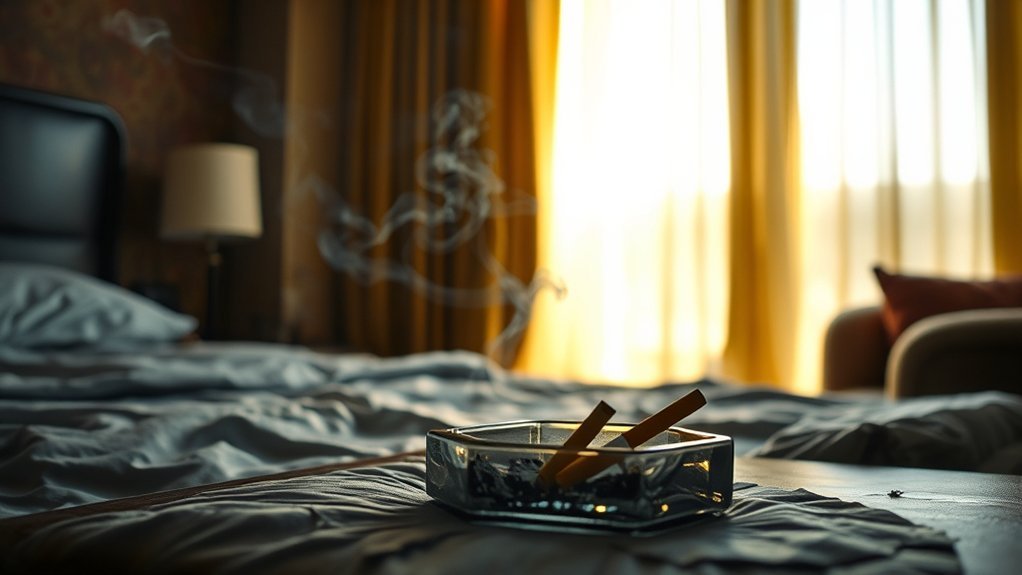How Can Uiu Tell If A Roo.Mm Has Been Smoked In: Everything You Need to Know signs of cigarette smoke residue and staining in a room