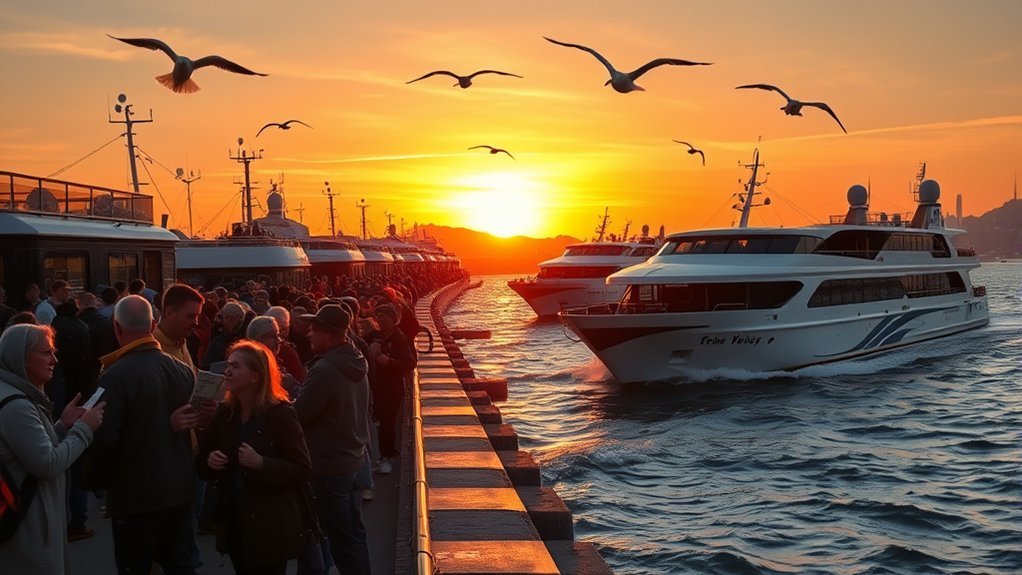 Which Ferry to Go: Best Routes & Travel Tips Travelers enjoying cabins, dining, and sea views aboard an overnight ferry