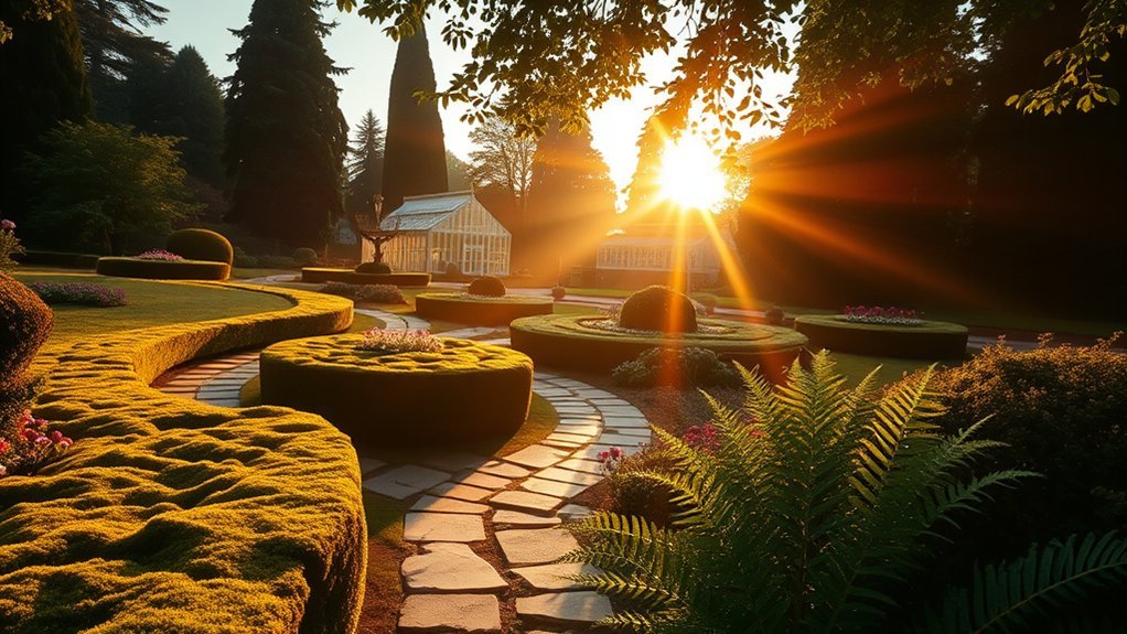 Rock Garden and diverse outdoor plant collections at the Edinburgh Botanics