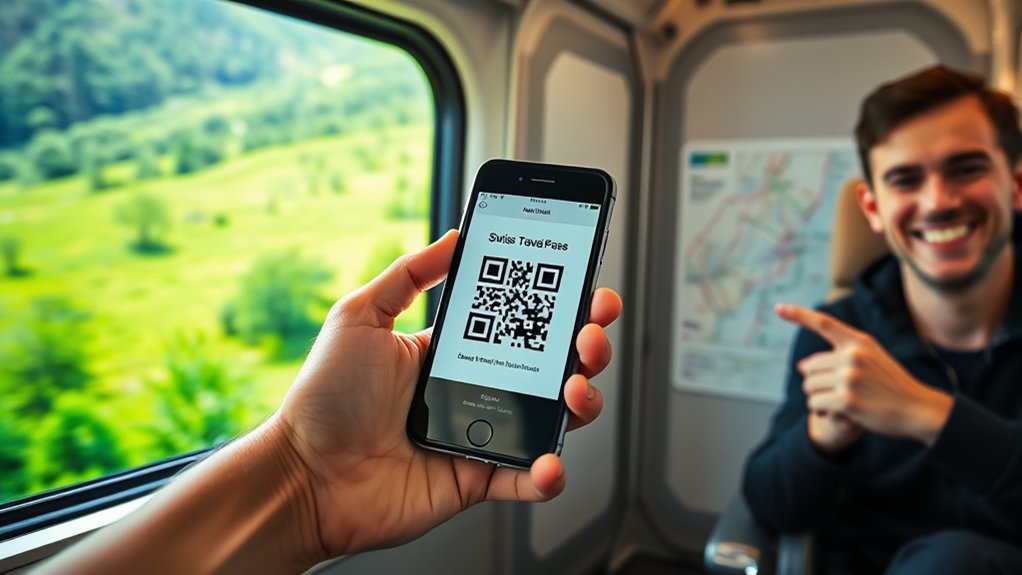 How Do I Share Tickets On Swiss On My Phone: Everything You Need to Know travel group checking Swiss Travel Pass tickets on their phones