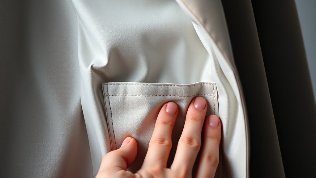 efficient hidden pocket placement