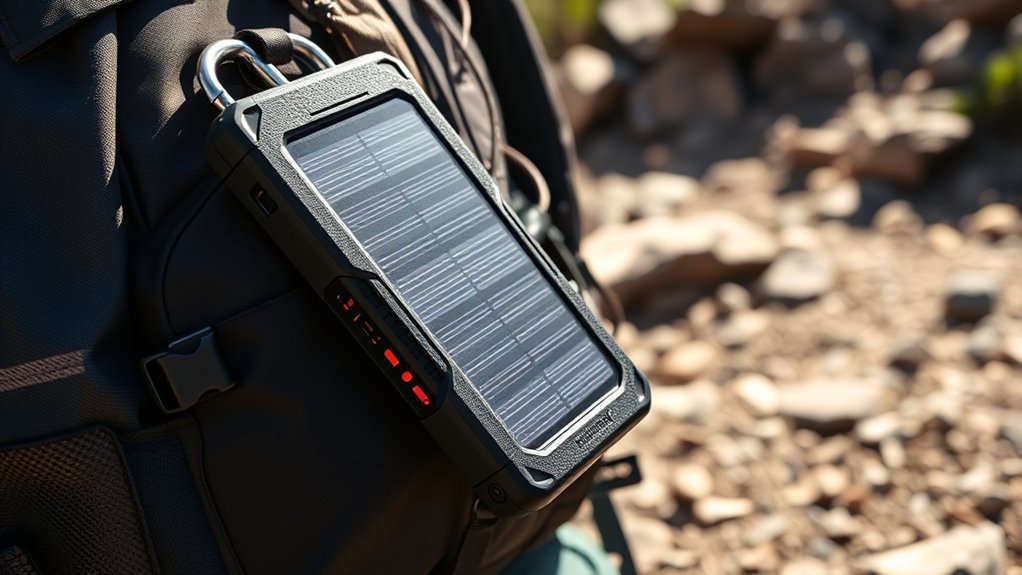 Portable Charger Solar Charge Power Bank Backpa...: Everything You Need to Know solar charger power bank specifications including capacity ports and IP rating
